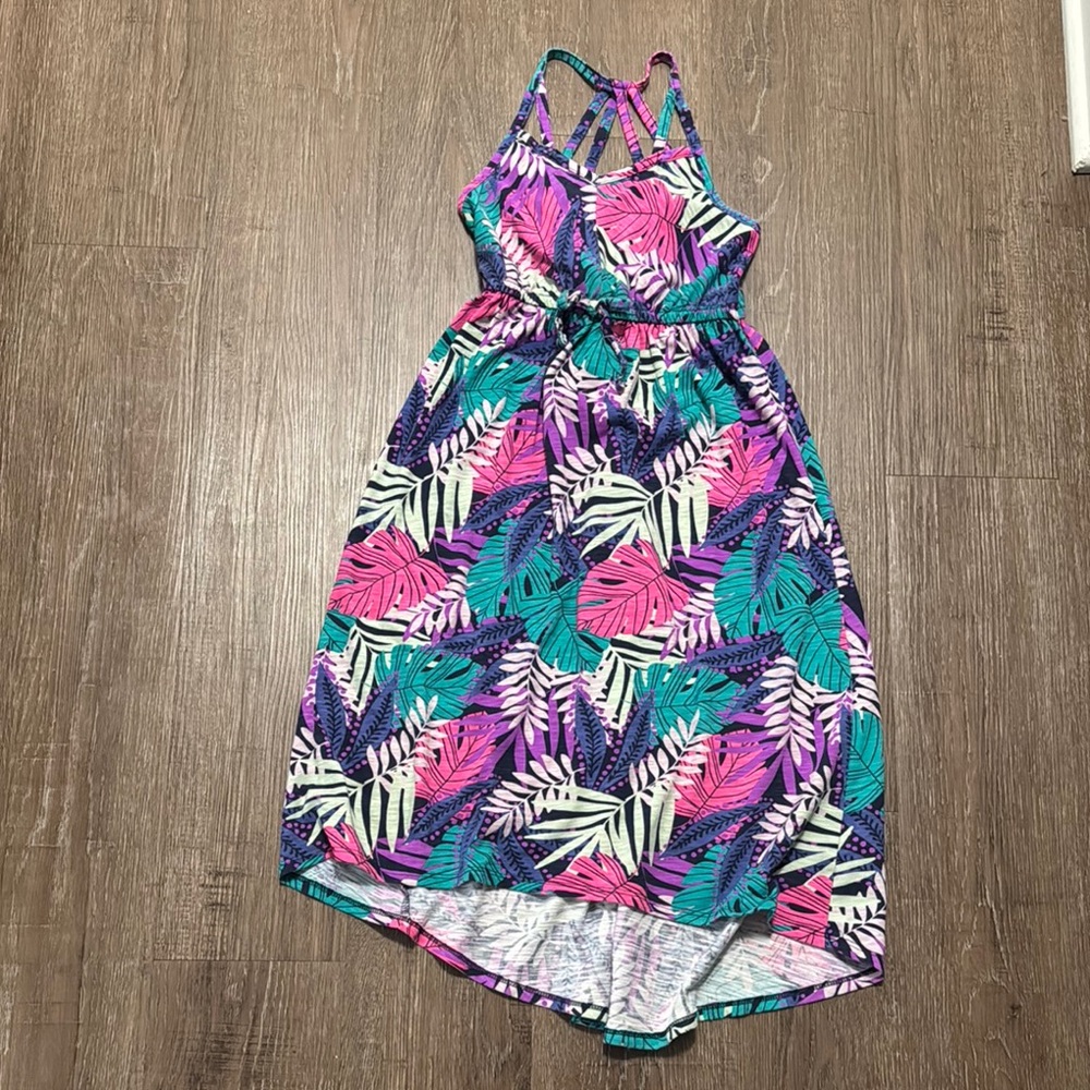 Cat & Jack Pink Sleeveless Spaghetti Strap Sundress